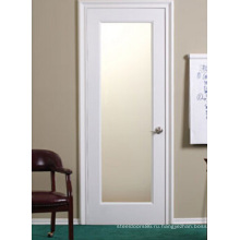 Нутряная Стеклянная Дверь Шейкер, Белые Деревянные Двери